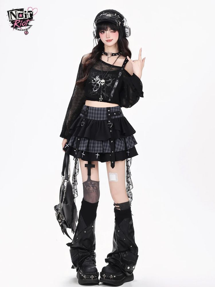 Elastic Lace Trim - Y2K Punk Gothic Kawaii Set 3PCS