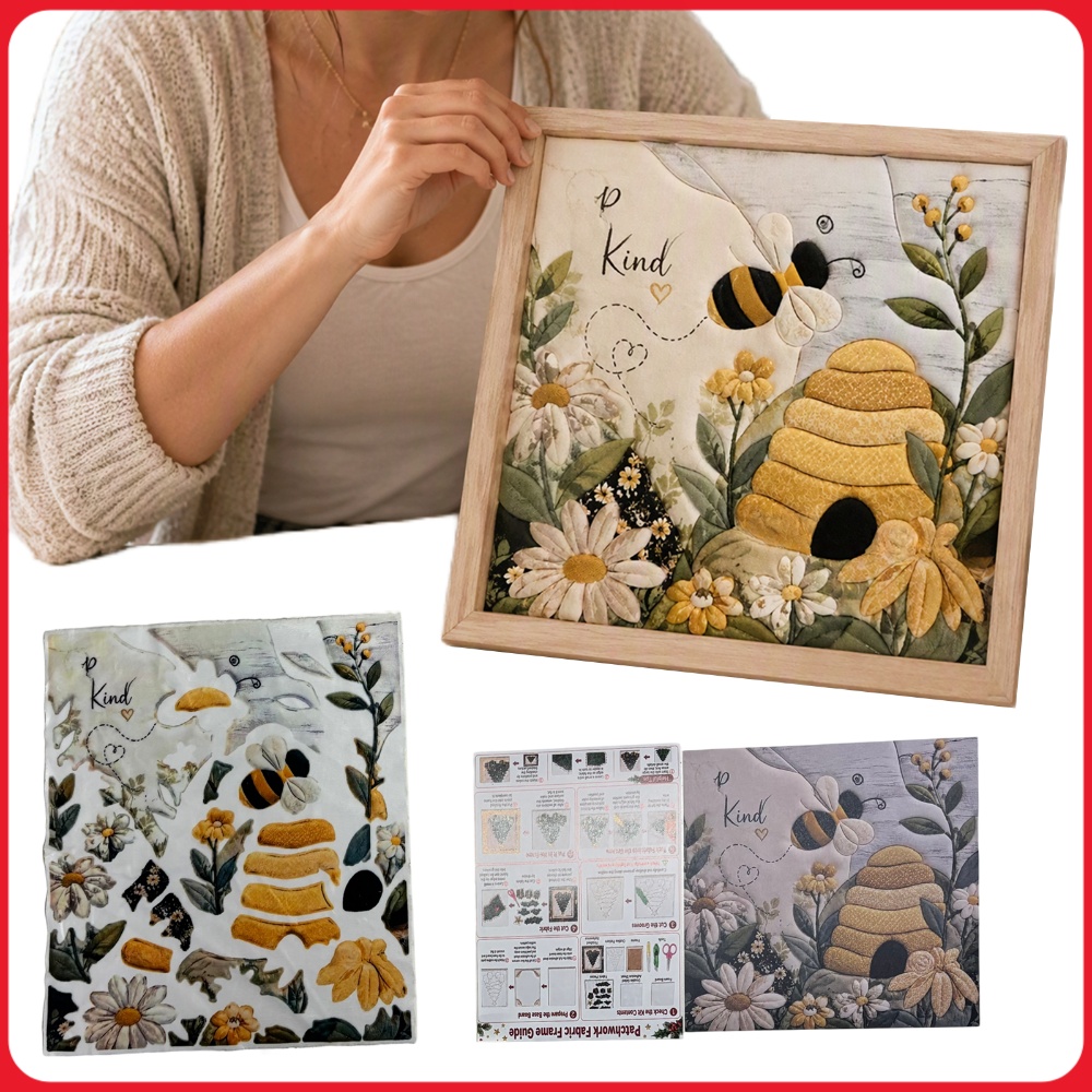 Embroidery Craft - Paket Kerajinan Bordir dengan Jarum Punch,