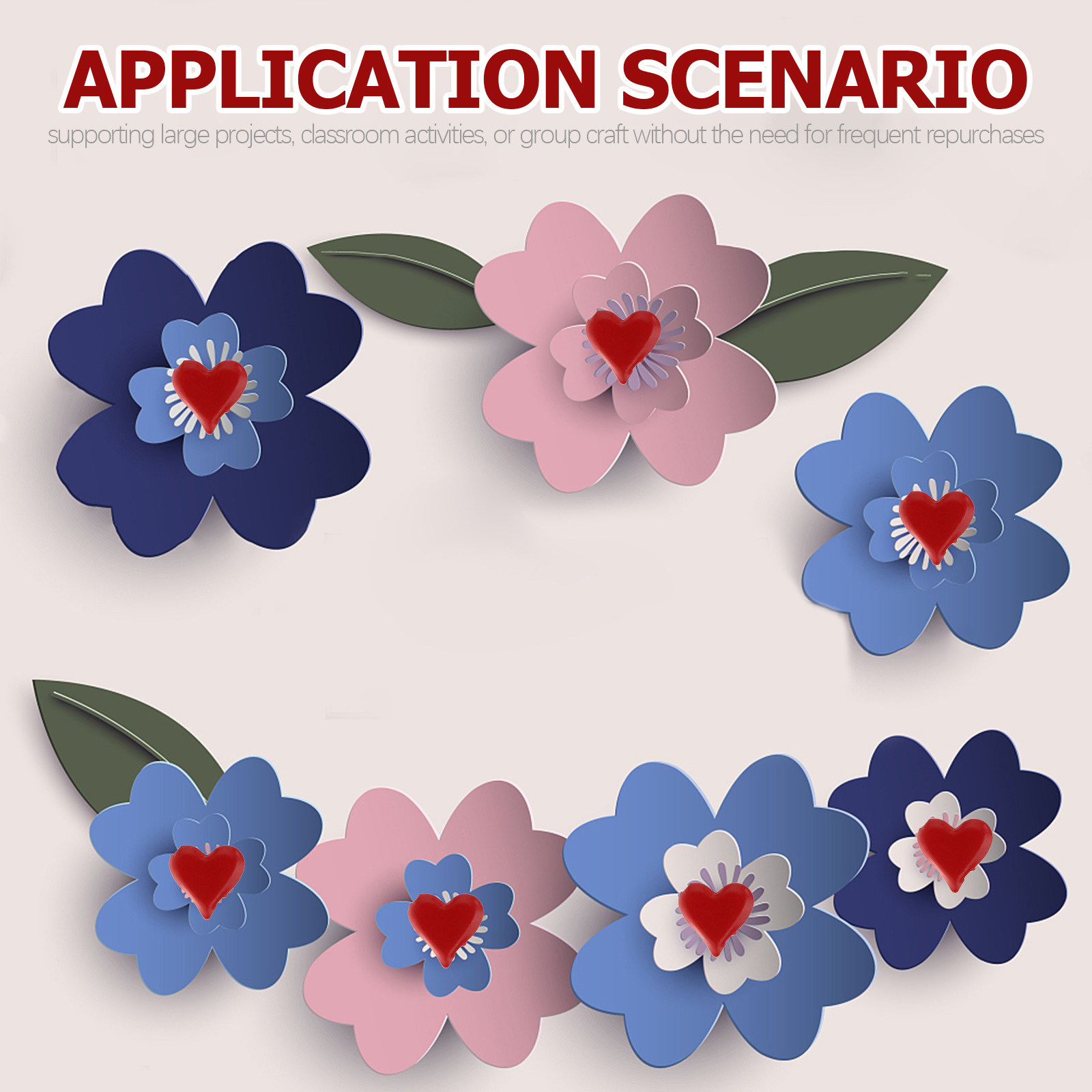 Embellishments For Scrapbooking - 500 buah paku logam mini berbentuk