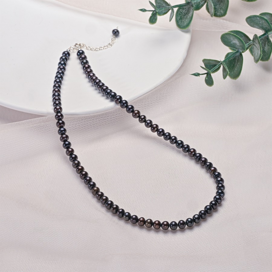 Hengsheng 5-6.5Mm Dekat Bulat  - Pearl Trim Chain ulasan dan harga