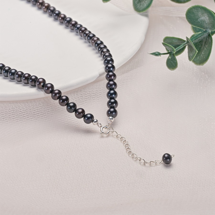 Hengsheng 5-6.5Mm Dekat Bulat  - Pearl Trim Chain ulasan dan harga