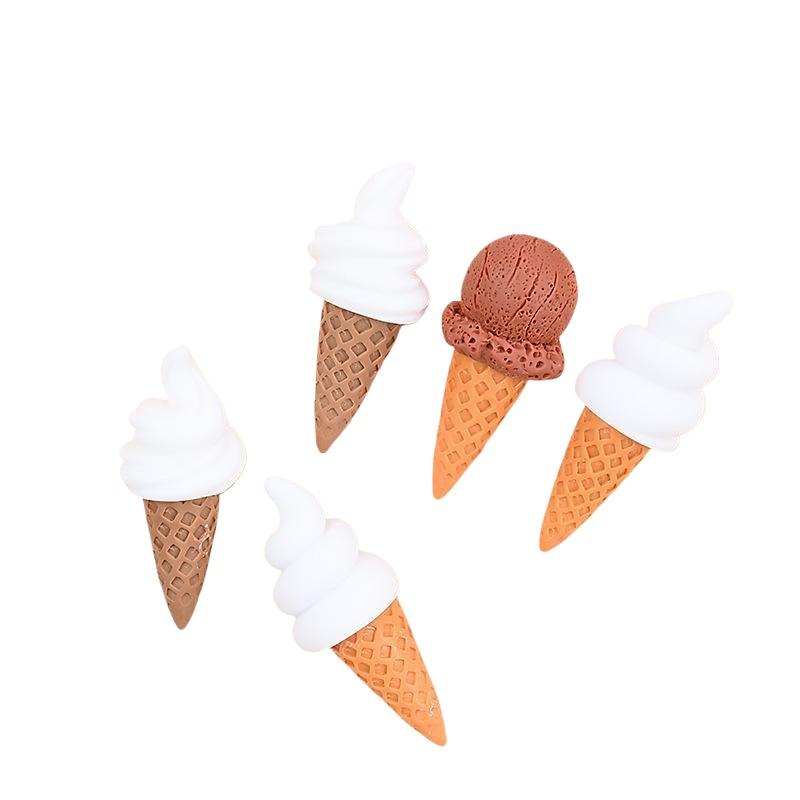Hiasan Es Krim Resin Mini Kawa - Embellishments For Scrapbooking ulasan dan harga