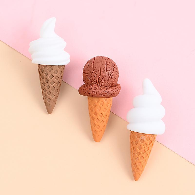 Hiasan Es Krim Resin Mini Kawa - Embellishments For Scrapbooking ulasan dan harga
