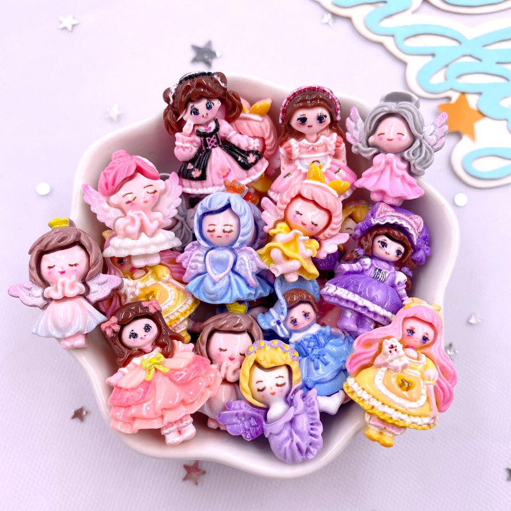 20PCS Resin Figurine Malaikat  - Embellishments For Scrapbooking ulasan dan harga
