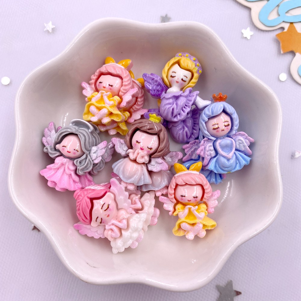 20PCS Resin Figurine Malaikat  - Embellishments For Scrapbooking ulasan dan harga