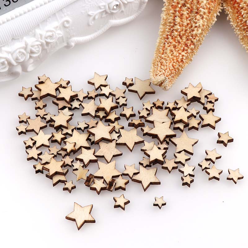 100 Buah DIY Ukuran Pentagram  - Embellishments For Scrapbooking ulasan dan harga