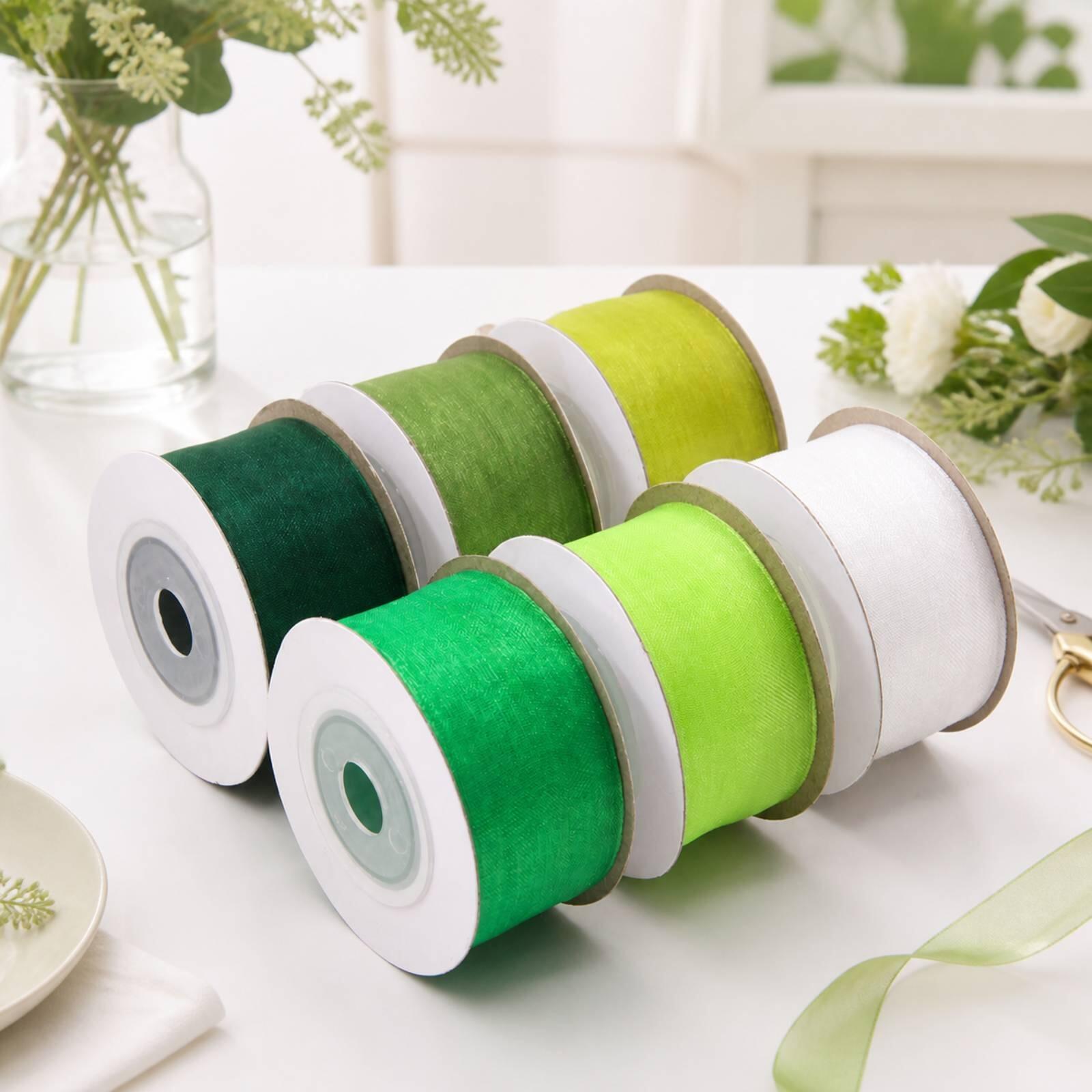 Gulungan Pita Dekoratif Transp - Organza Ribbon Spool ulasan dan harga